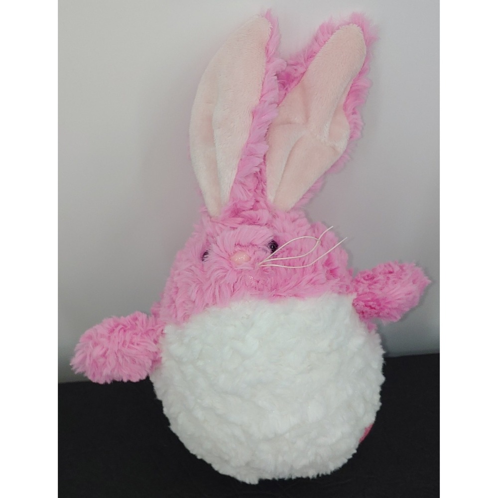 Aurora Jelly Rolls Tulip 8" Plush Bunny Rabbit Pink Stuffed Animal Easter